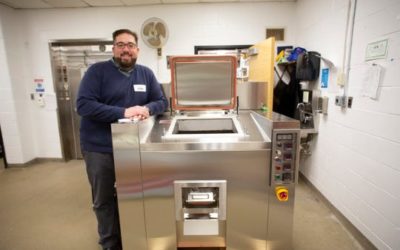 Leonia elementary school first in the state to cut cafeteria waste with food dehydrator