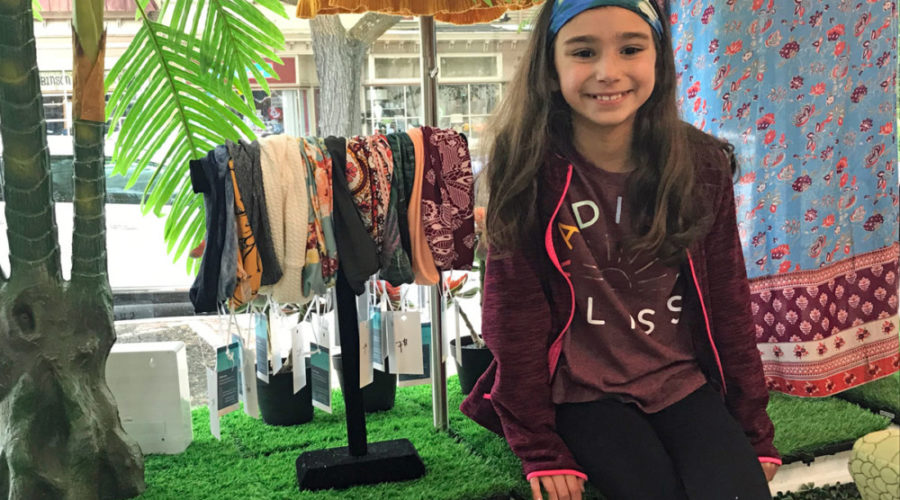 Meet Olivia Bellace, an 11-year-old entrepreneur saving our oceans, one headband at a time