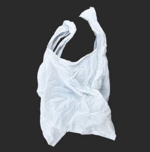 White plastic bag