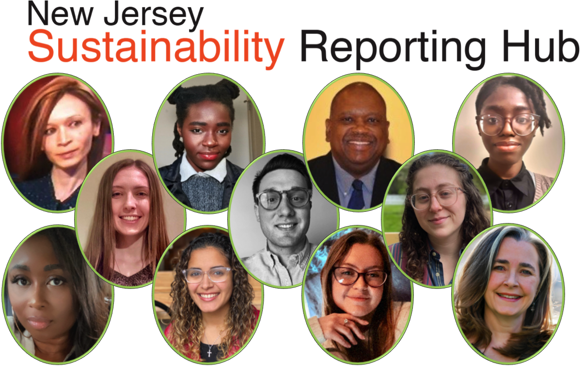 Headshots of the 11 journalists selected as NJ Sustainability Reporting Fellows