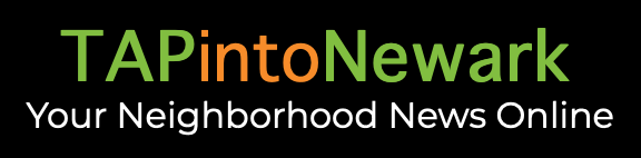 Text reading "TAPintoNewark: Your Neighborhood News Online"