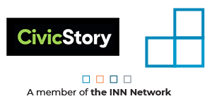 Logo: CivicStory, a member of the INN Network